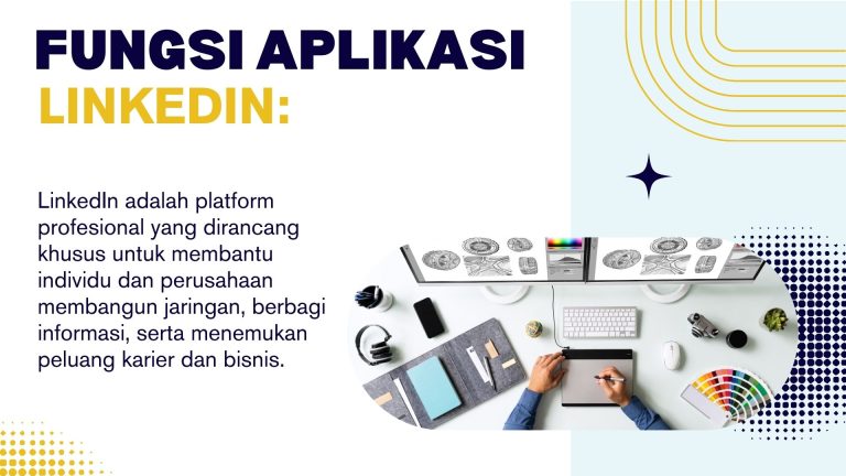 fungsi aplikasi linkedin