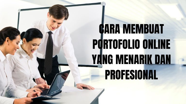 cara membuat portofolio online di canva,cara membuat portofolio online untuk lamaran kerja