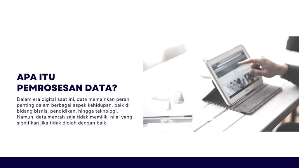 Apa Itu Pemrosesan Data?