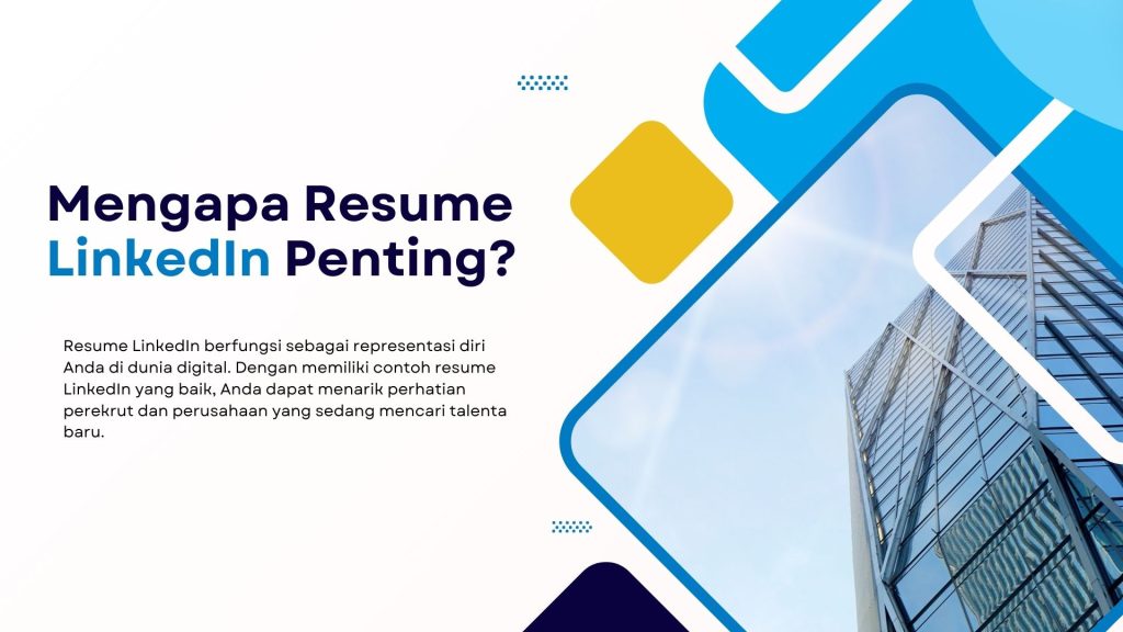 contoh cv linkedin,contoh profile linkedin,contoh cv linkedin bahasa indonesia,contoh resume di linkedin,contoh cv dilinkedin Apa Itu Resume LinkedIn?