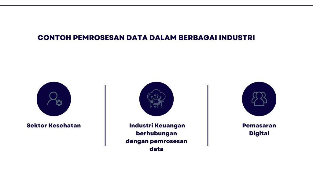 Contoh Pemrosesan Data dalam Berbagai Industri