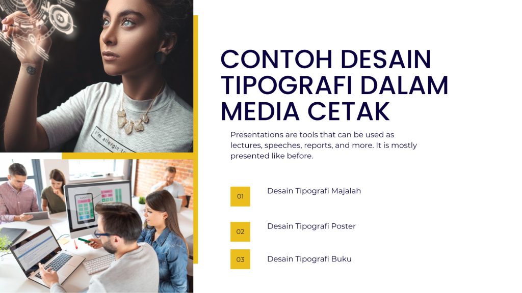 Contoh Desain Tipografi dalam Media Cetak