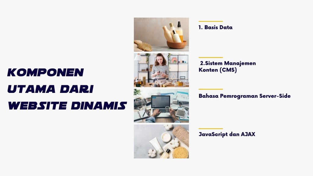 Komponen Utama dari Website Dinamis