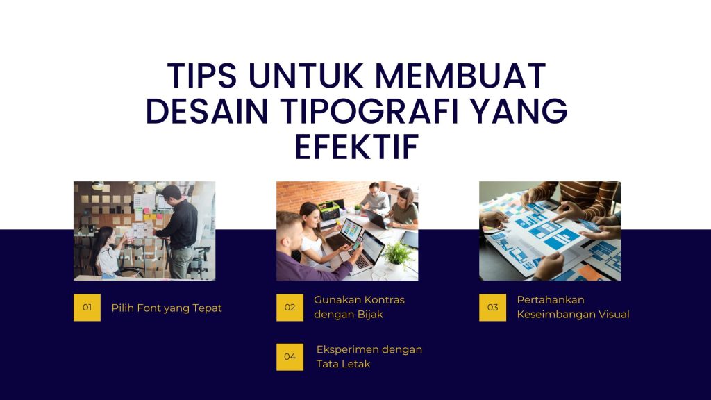 Tips untuk Membuat Desain Tipografi yang Efektif
